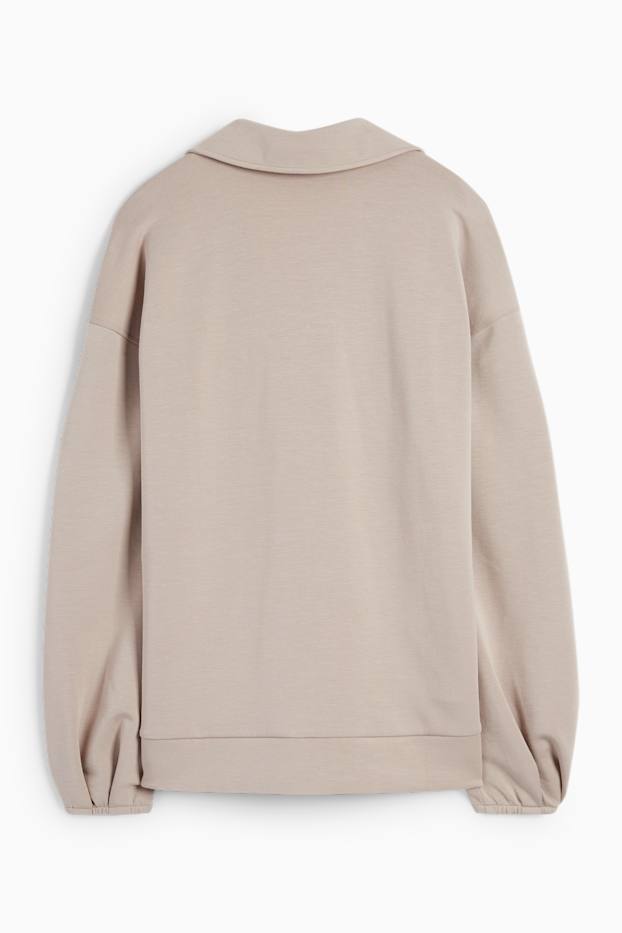 Femmes - Sweat basique - taupe