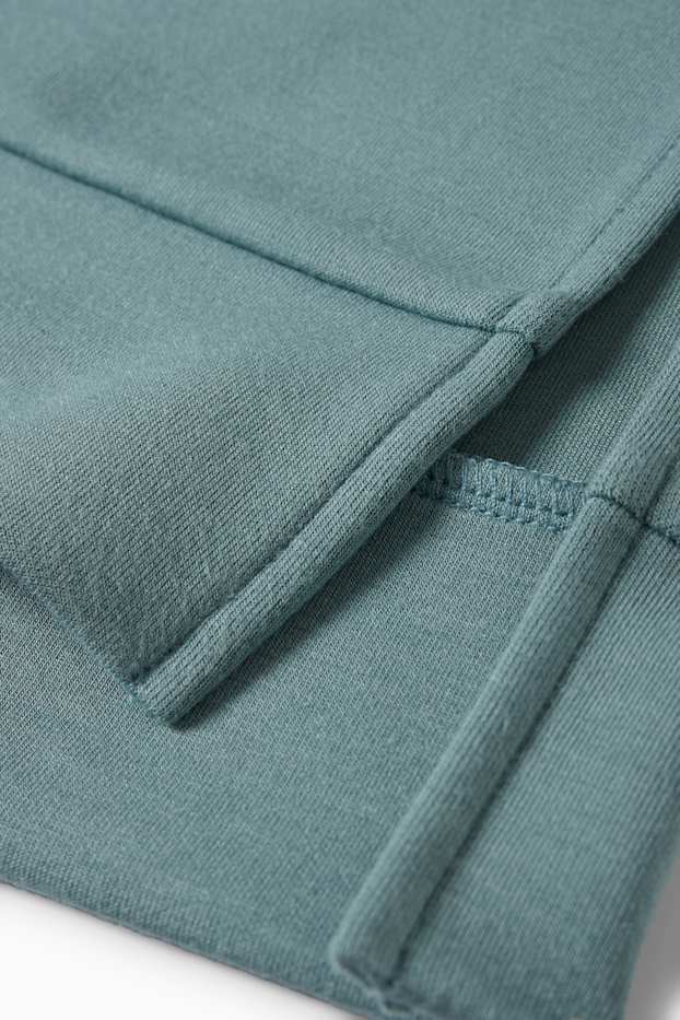 Femei - Bluză de molton basic - verde mentă