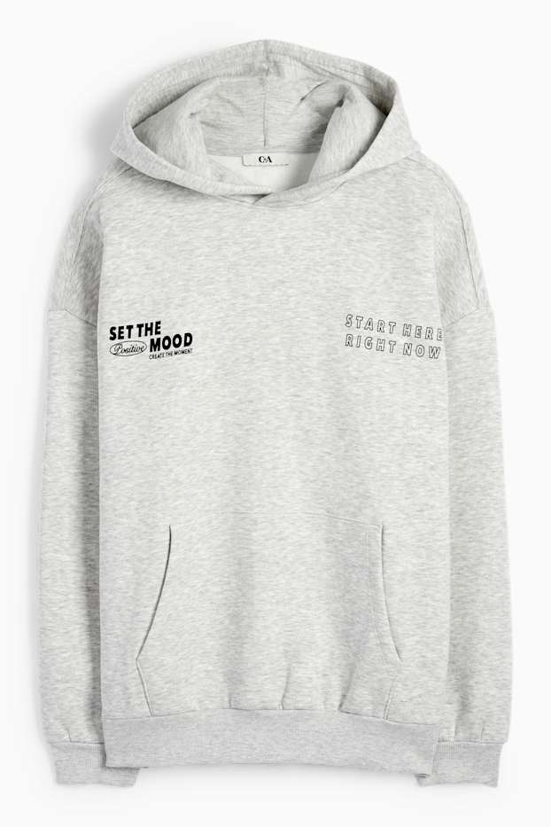 Femmes - Sweat à capuche - gris