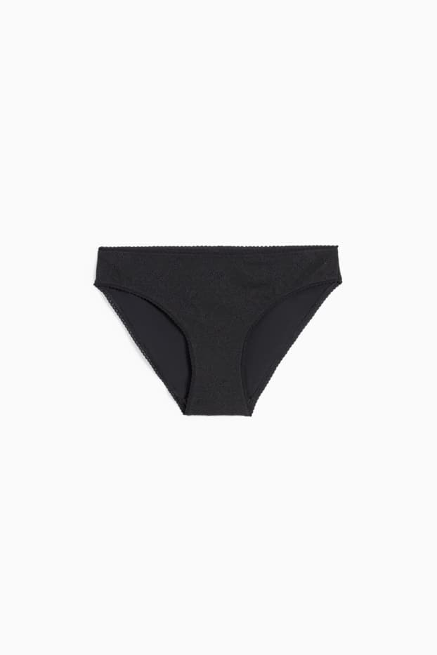 Damen - Slip - schwarz