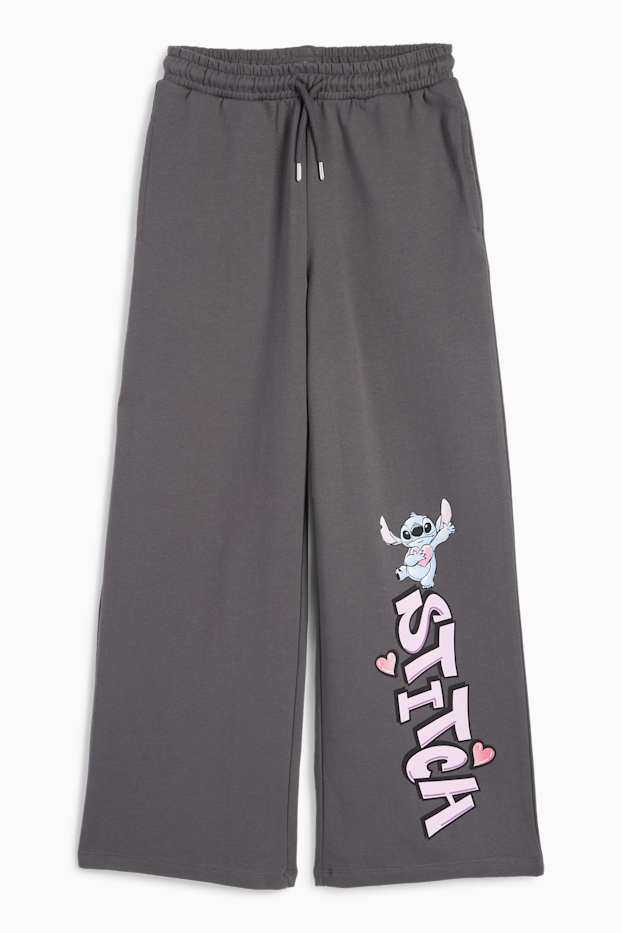 Nena - Lilo & Stitch - pantalons de xandall - gris fosc