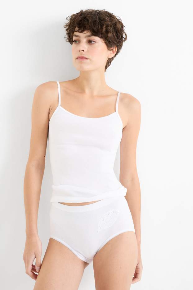 Damen - Multipack 3er - Slips - weiß