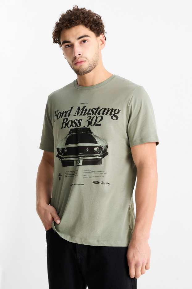 Uomo - T-shirt - Ford - verde
