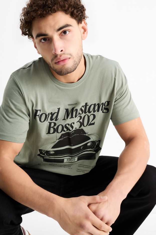 Uomo - T-shirt - Ford - verde