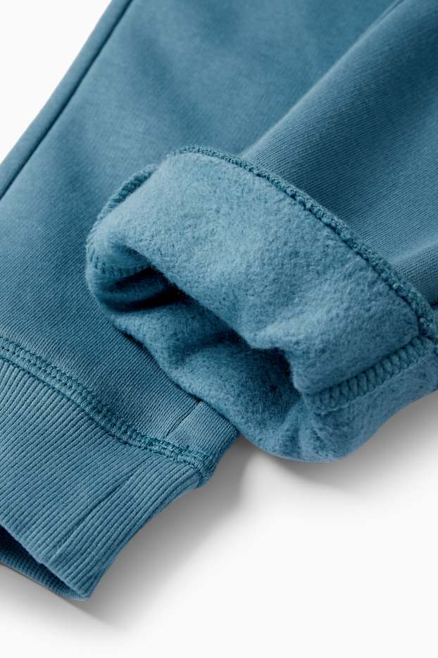 Kinderen: jongens - Dino - set - hoodie en joggingbroek - 2-delig - blauw