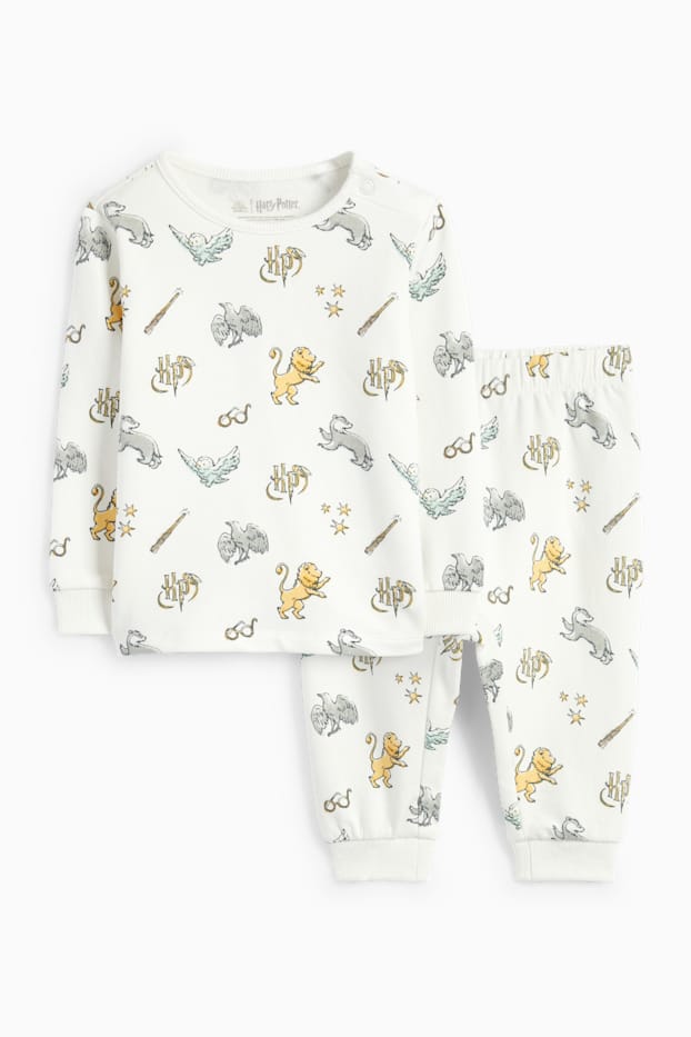 Neonati - Harry Potter - completo per neonati - 2 pezzi - bianco crema