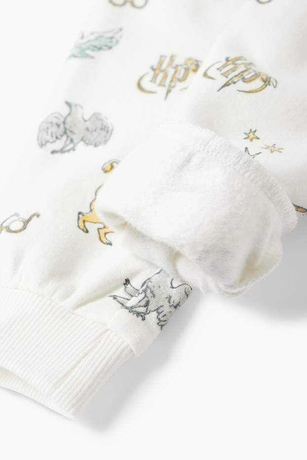 Neonati - Harry Potter - completo per neonati - 2 pezzi - bianco crema