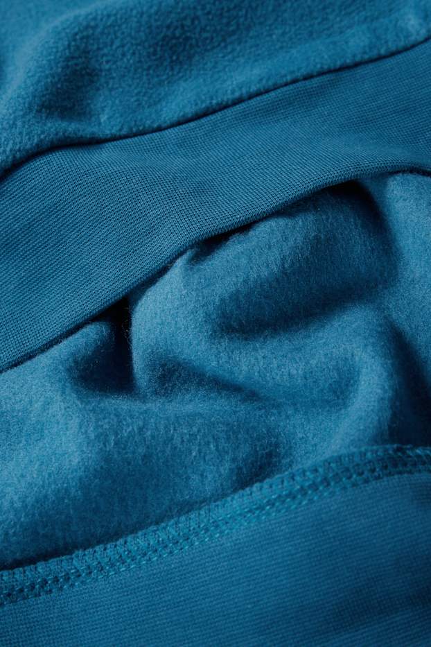 Hommes - Pyjama en polaire - bleu foncé