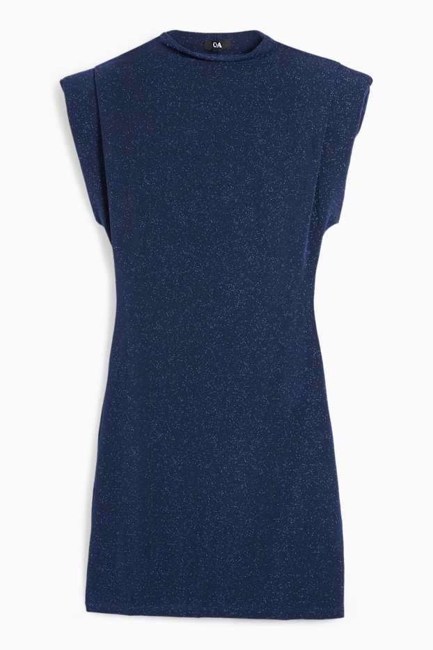 Dona - Vestit ajustat - brillant - blau fosc