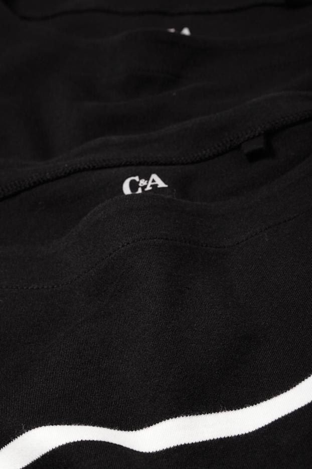 Dames - Set van 2 - basic longsleeve - zwart
