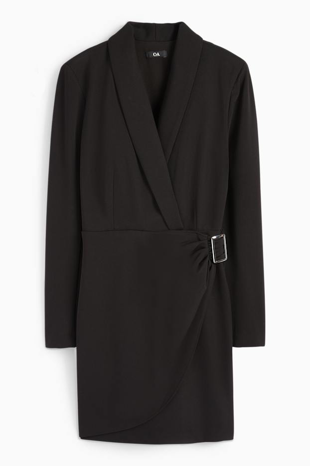 Femmes - Robe blazer - noir