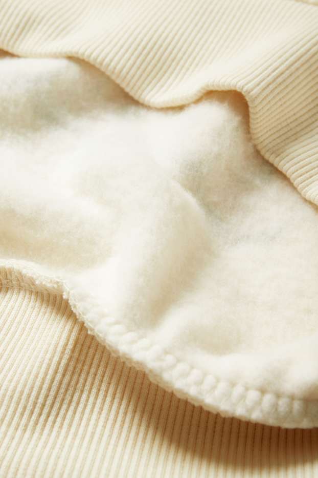 Enfants filles - Kuromi - sweat à capuche - crème
