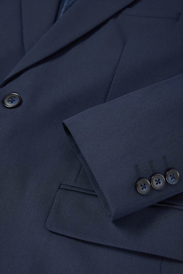 Hombre - Americana - colección modular - slim fit - Flex - 4 Way Stretch - azul oscuro