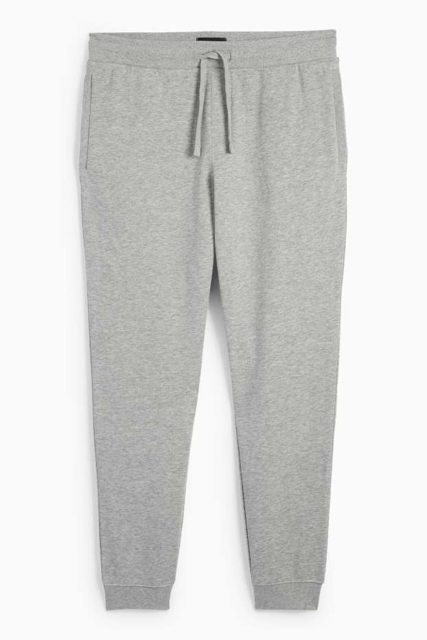 Heren - Joggingbroek - licht grijs-mix