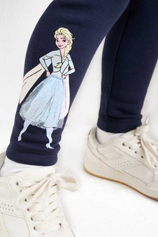 Nena - Paquet de 2 - Frozen - leggings tèrmics - violeta clar