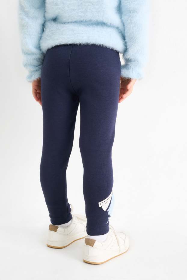 Nena - Paquet de 2 - Frozen - leggings tèrmics - violeta clar