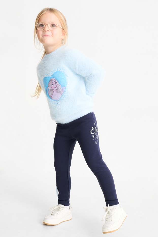Nena - Paquet de 2 - Frozen - leggings tèrmics - violeta clar