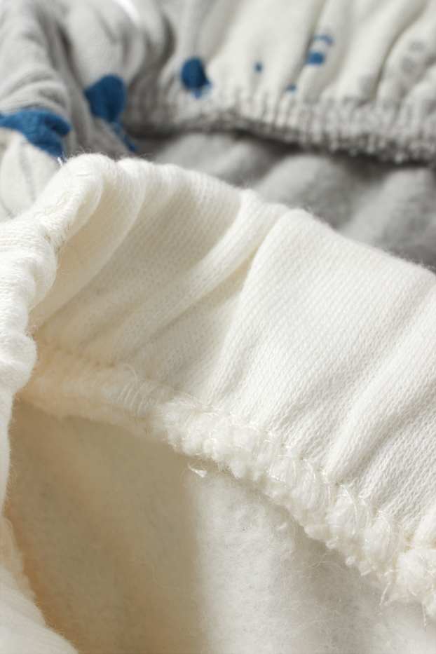 Baby Jungen - Multipack 3er - Eisbär und Hirsch - Baby-Jogginghose - grau