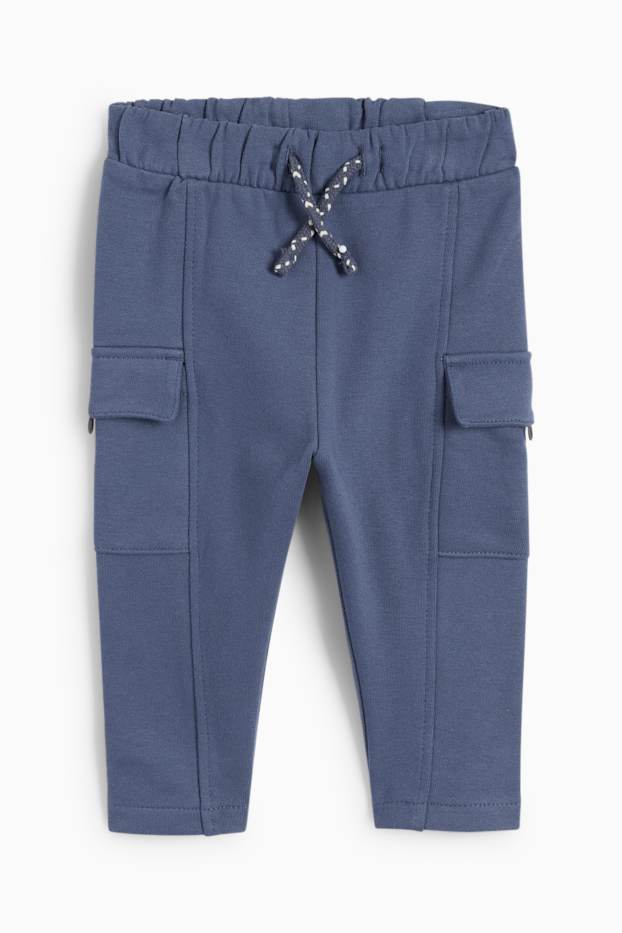 Baby Jungen - Baby-Cargo-Jogginghose - dunkelblau