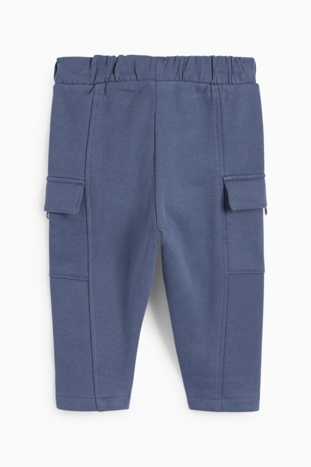 Baby Jungen - Baby-Cargo-Jogginghose - dunkelblau