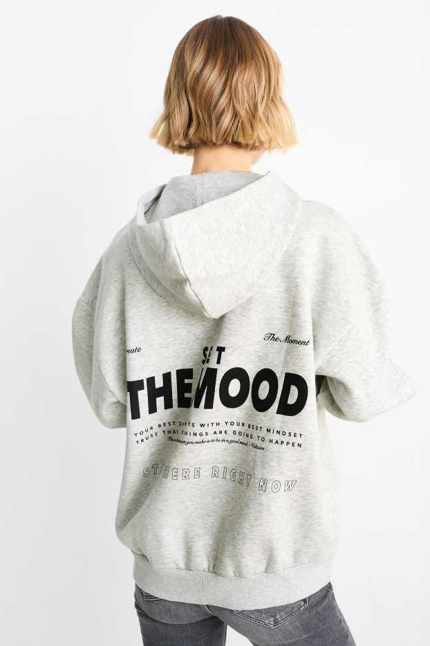 Femmes - Sweat à capuche - gris