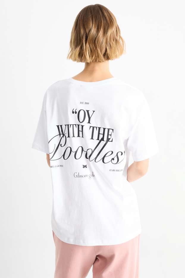 Dames - T-shirt - Gilmore Girls - wit