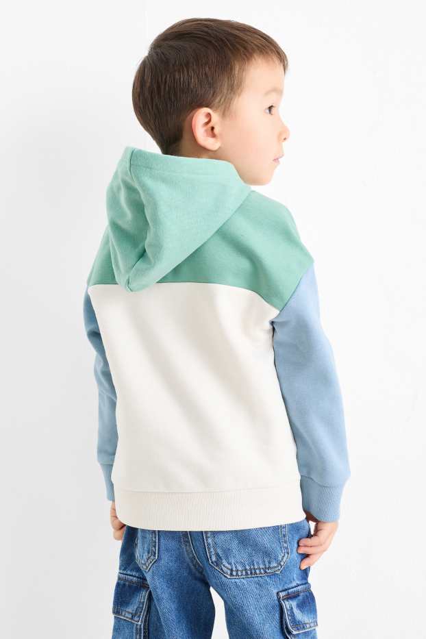 Kinderen: jongens - PAW Patrol - Chase - hoodie - crème wit