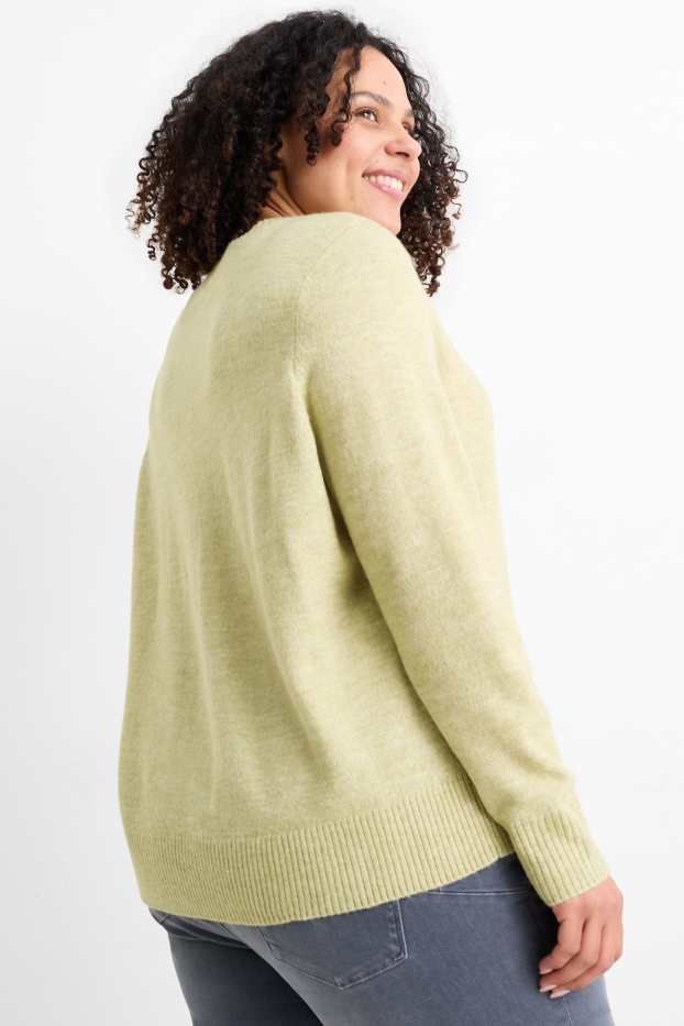 Femmes - Pullover - vert menthe