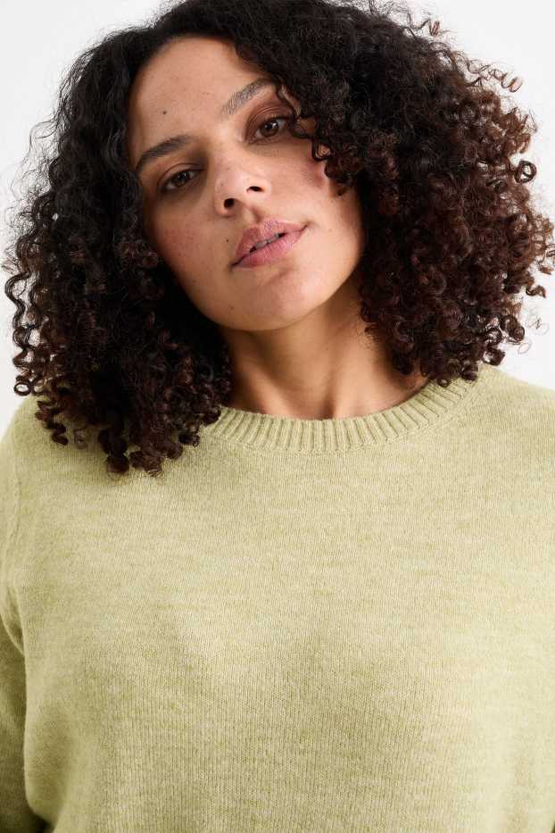 Femmes - Pullover - vert menthe