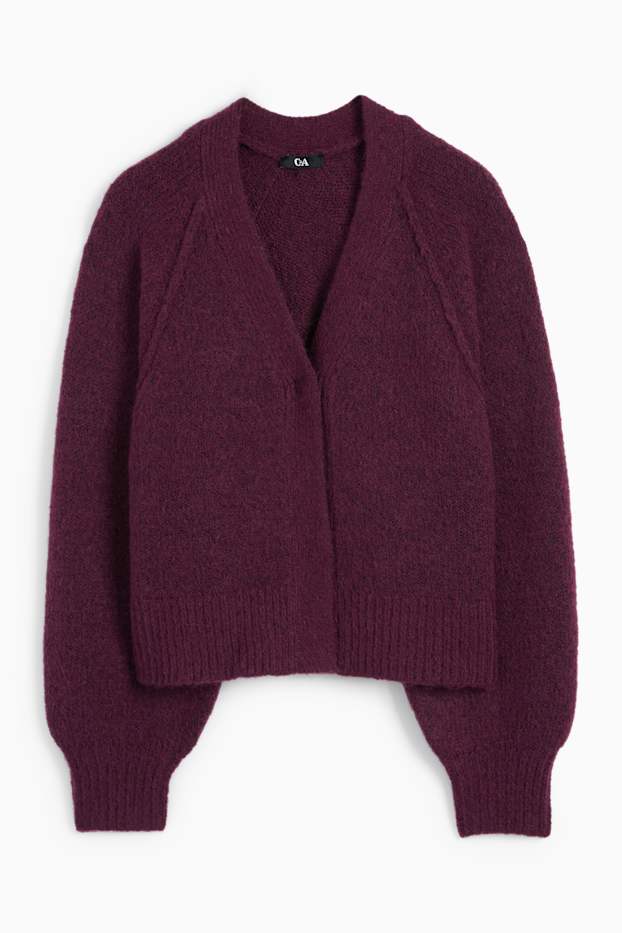 Femmes - Gilet en maille - violet