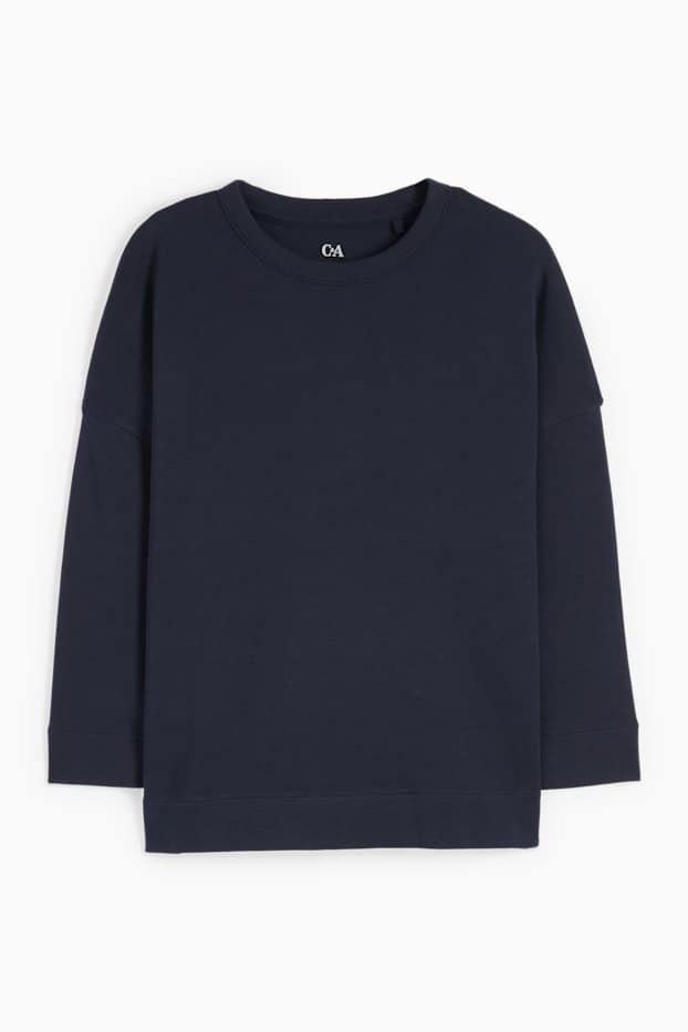 Women - Basic sweatshirt - dark blue
