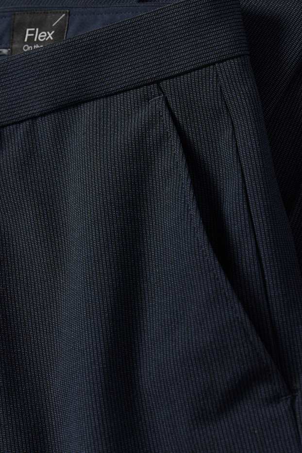 Home - Pantalons combinables - body fit - Flex - LYCRA® - Mix & Match - blau fosc