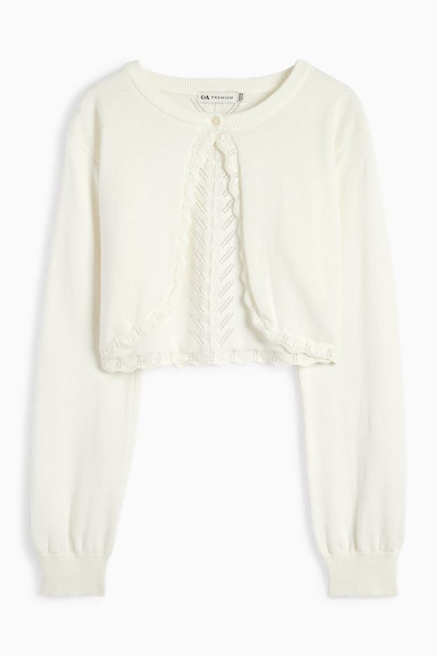 Children Girls - Bolero - cremewhite