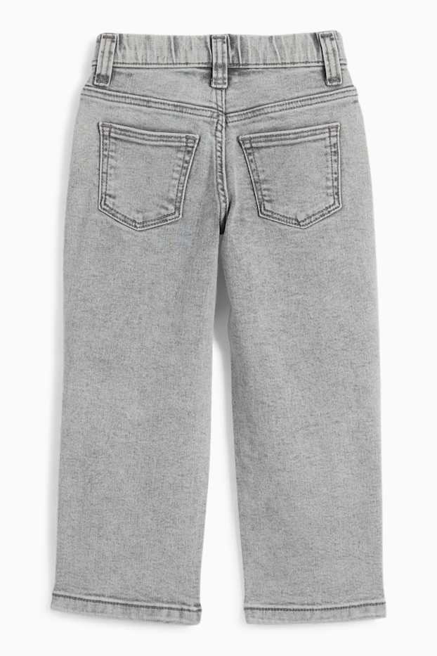 Nena - Wide Leg Jeans - texà gris clar