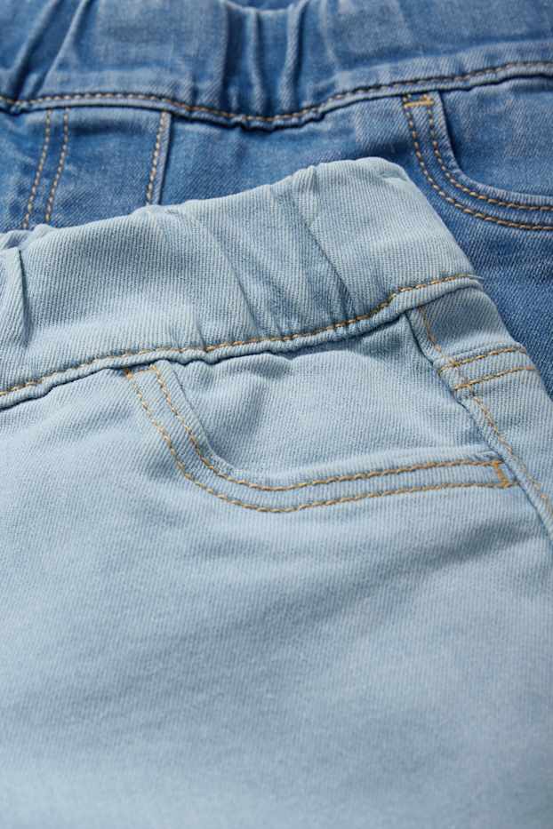 Children Girls - Multipack of 2 - jeggings - light blue