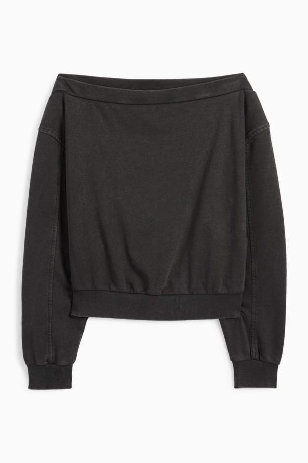 Damen - Sweatshirt - schwarz