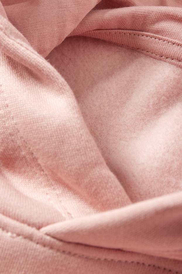 Femmes - Sweat à capuche - rose