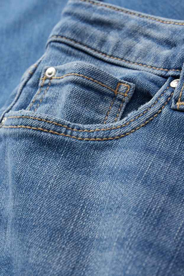 Kinder Mädchen - Skinny Jeans - helljeansblau