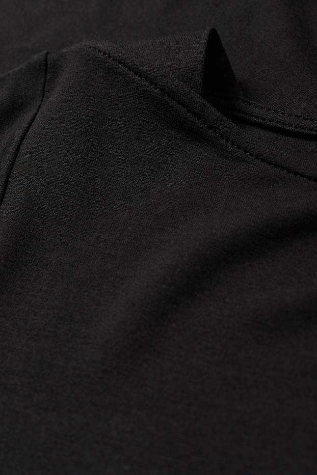 Dames - Basic longsleeve - zwart