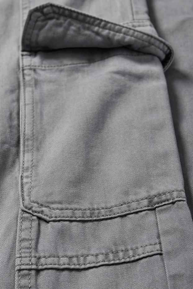 Copii - Băieți - Pantaloni cargo - gri închis