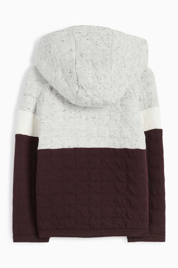 Bébés garçons - Sweat à capuche pour bébé - gris