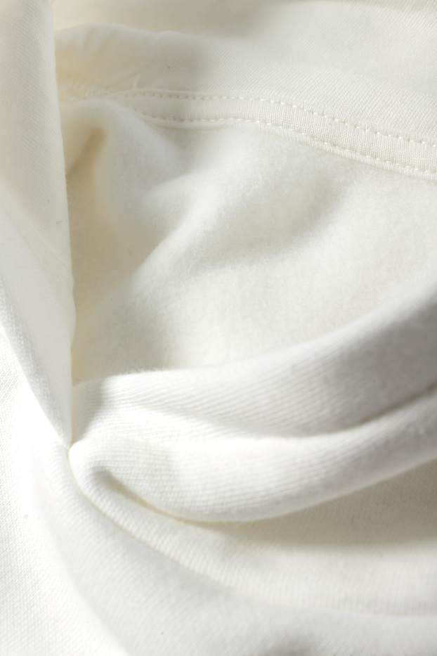 Enfants filles - Kuromi - ensemble - sweat à capuche et pantalon de jogging - 2 pièces - blanc crème