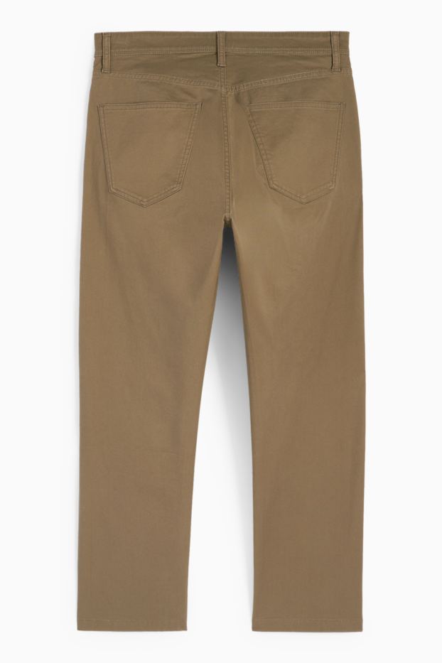 Heren - Broek - regular fit - kaki