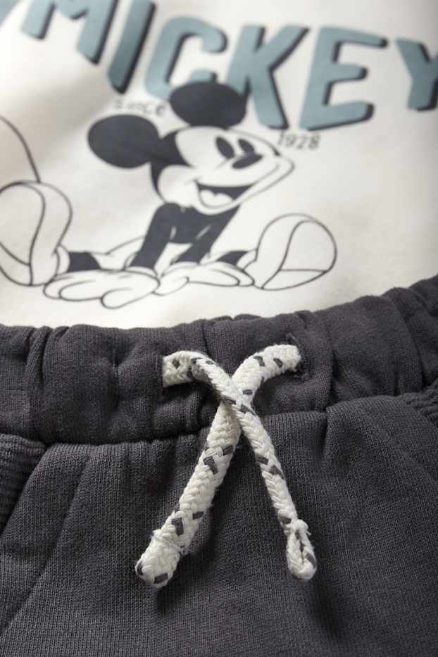 Baby Jungen - Micky Maus - Baby-Outfit - 2 teilig - cremeweiss