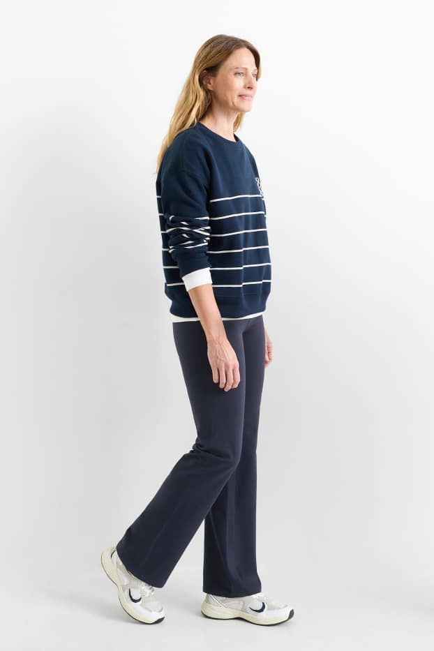 Femmes - Flared legging - bleu foncé