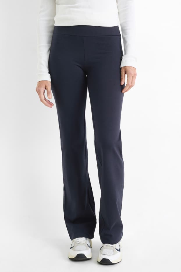 Femmes - Flared legging - bleu foncé
