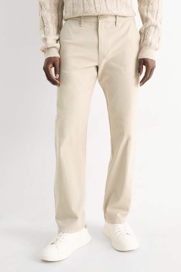 Herren - Chino - Regular Fit - hellbeige
