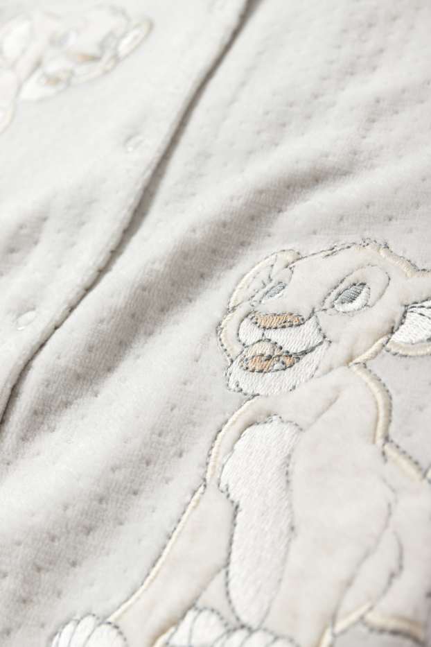 Unisexe - Le Roi Lion - pyjama bébé - texturé - gris clair