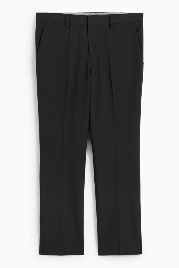Bambini - Pantaloni coordinabili - stretch - LYCRA® - nero