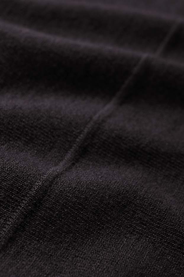 Damen - Feinstrick-Pullover - schwarz